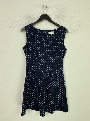 Apricot navy dragonfly print - apricot,