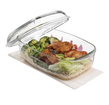 Navaris 4.5L Glass Casserole