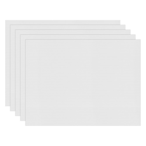 5pcs 5mm corrugated plastic - 5mm,