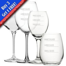 Personalised engraved wine - personalised,