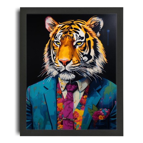 Tiger suit print animal - in,