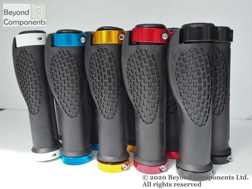 Ergonomic double lock bmx - lock, on