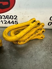 Set of 4x CEL 7/8.8 tow chain loops / D loops -suit 8mm links NO PINS  ..£40+VAT
