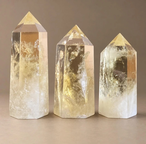 Medium citrine tower - medium,