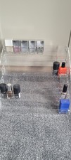 6 Tier Organizer Nail Polish Varnish Makeup Holder Storage Display Stand Rack UK