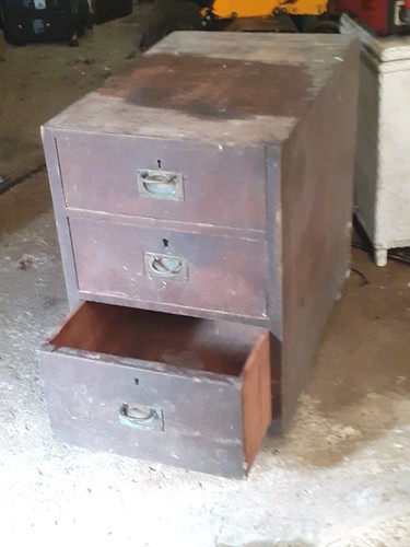 Vintage drawer filing - , cabinet