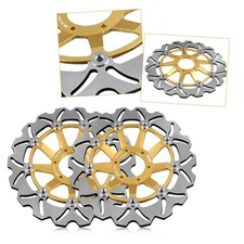 2X Front Disc Brake Rotors Fit