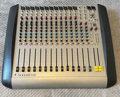Soundcraft spirit e12 - soundcraft,