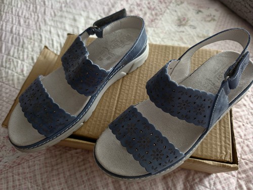 Pavers womens sandals blue - in,
