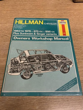 New* Hillman Imp Haynes Workshop Repair Manual
