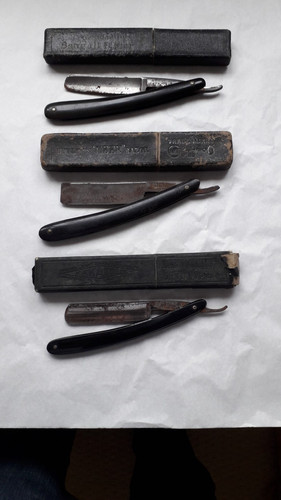 Vintage cut throat razors - vintage,