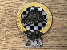 Vintage car badge - badge,