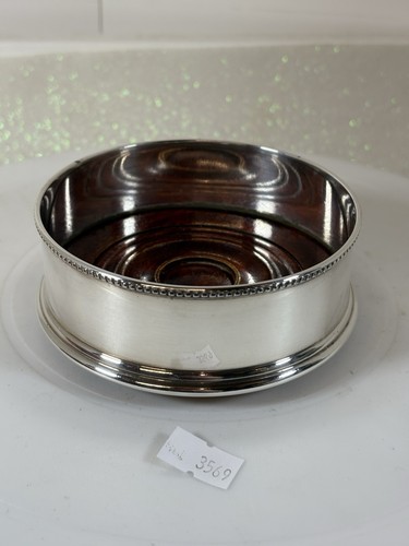 Antique silver plated turned - silver,