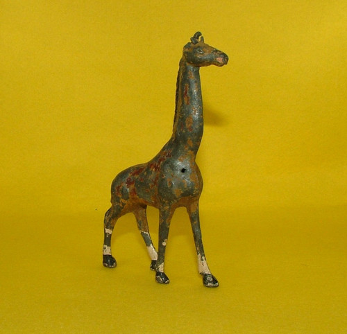 Vintage painted lead - painted,