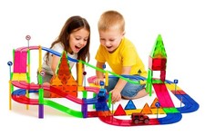 Mag-Genius Magnet Tiles Race