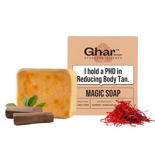 Ghar soaps sandalwood - soaps, &