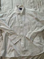 GUTHRIE & VALENTINE 1796 Men’s White Dress Shirt Size 20” Regular Fit - Ex.Cond.