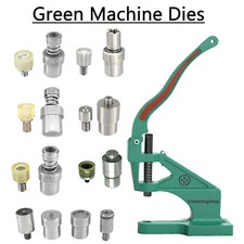 Green machine hand dies - machine,