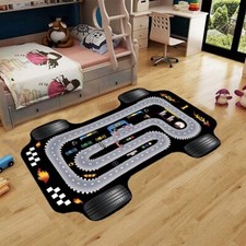 Car racing themed Rug, Car
