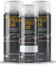 New Holland White Tractor / Machinery Aerosol Spray Paint 400ml Repair