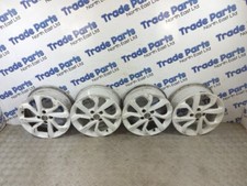 2016 2016 VAUXHALL CORSA E 16" ALLOY WHEELS SET OF 4 *NO TYRES* STING WHITE