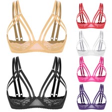 Women's See Through Lace Bra