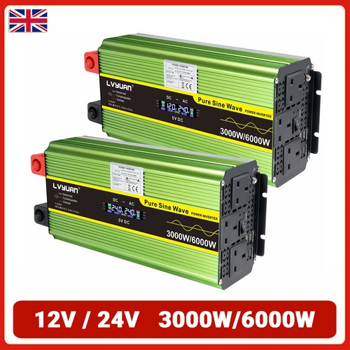 3000w 6000w pure sine - 3000w,
