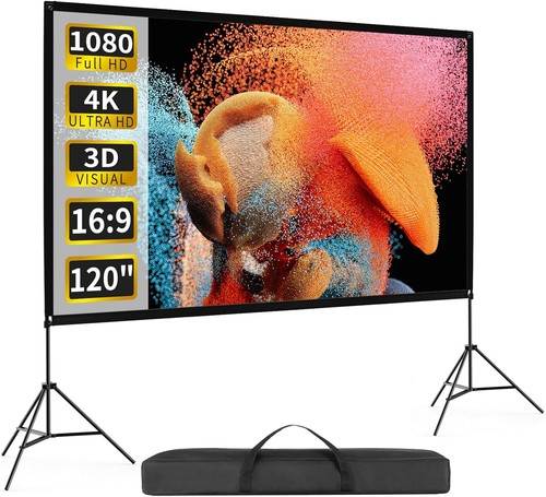 Projector screen with stand - screen,