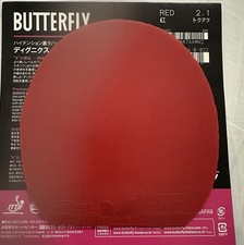 Butterfly Tenergy 05fx Tabletennis Rubber In Red 2.1mm