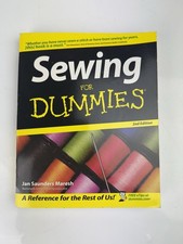 Sewing for dummies saunders - dummies, by