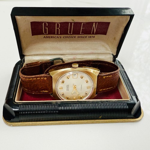 Vintage gruen precision - vintage, watch