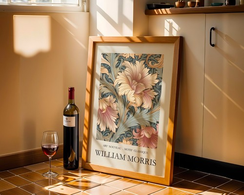 Pastel floral william morris - floral,