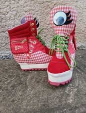 BNWT Rare Irregular Choice Iced Lashed Boots Size UK6.5 EU40