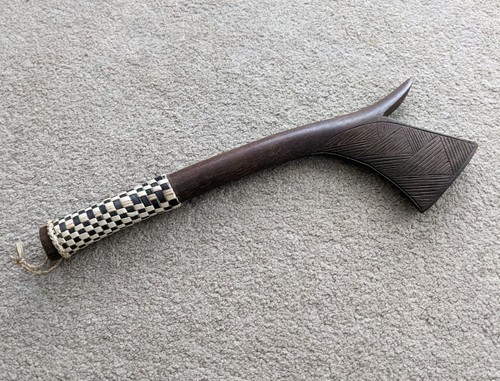 Vtg hand carved - hand, wood