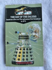 Doctor Who The Day Of The Daleks. Target Book (1991). Blue Spine. Terrence Dicks
