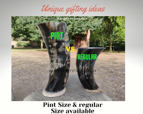 Natural finish horn - natural, viking