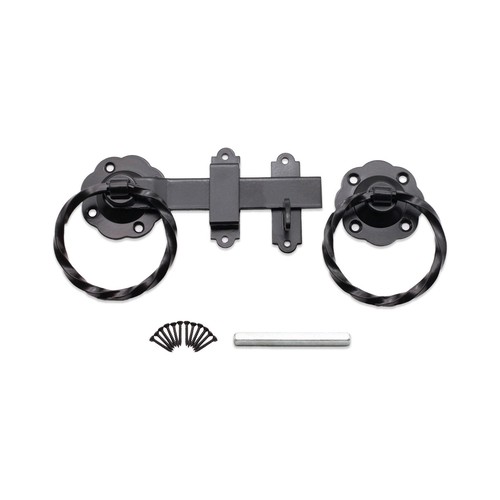 Ring gate latch twisted - latch,