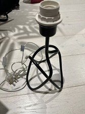 Made.com Black table/bedside/desk lamp - Without Shade