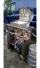 Complete Home Bar. For Keg - 2 Tap Beer Chiller Cooler. Man Cave BBQ Set Up! Pub