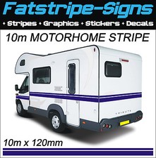 10m motorhome vinyl stripes - 10m,