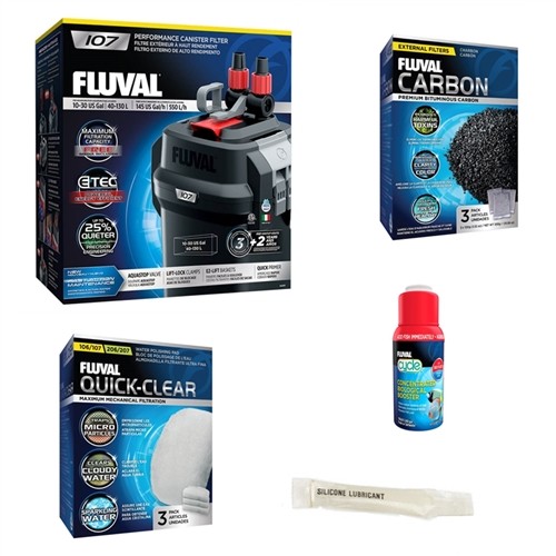 Fluval 107 canister - fluval, &