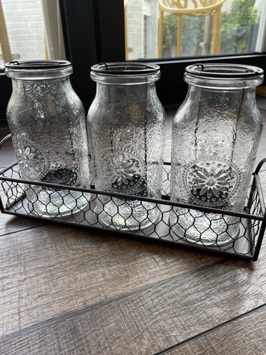 Partylite milk bottle - partylite, trio