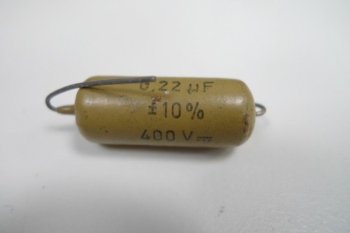 Mullard mustard capacitor - mustard,