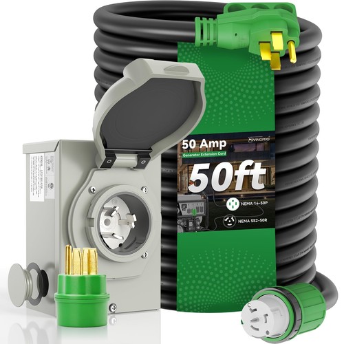 Generator cord 50ft amp - 50ft,