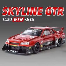 1:24 Nissan Skyline GTR R34 (LIBERTY WALK SILHOUETTE KIT) Diecast Model Car
