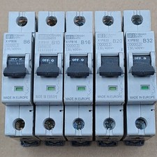 Dorman Smith X1P Type B MCB Circuit Breaker 10kA SP Pick 6A 10A 16A 20A or 32A