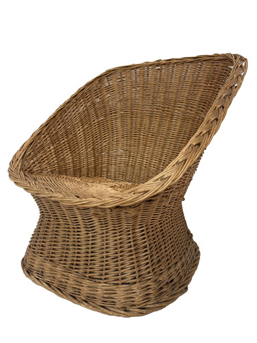 Vintage retro style wicker - style,