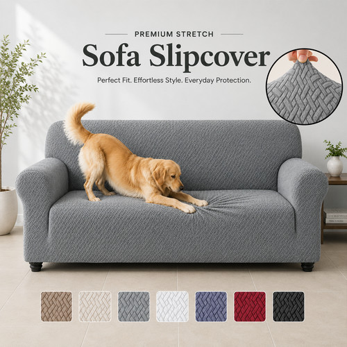 Elastic stretch sofa slip - sofa,