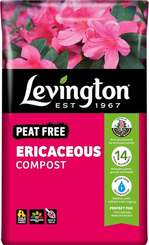 Levington peat free ericaceous - levington,