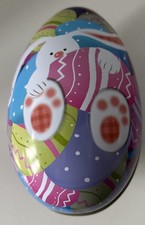 WHITE BUNNY RABBIT Easter Egg